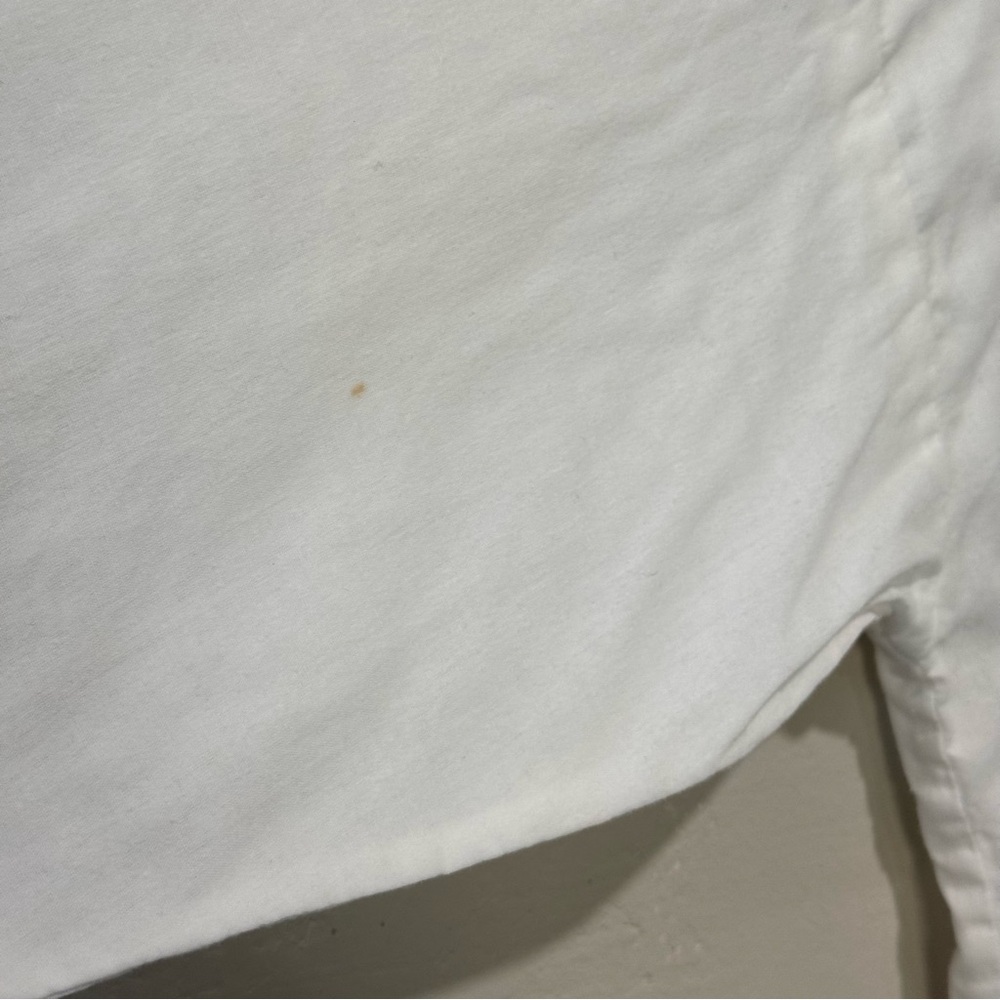 eskandar Nieman Marcus White Drop Shoulder 100% Cotton Lightweight Top - Picture 3 of 13